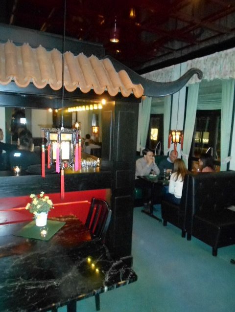 Matsalen på Restaurang Ming i Hudiksvall